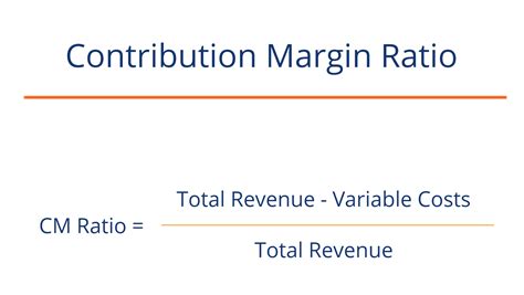 how to calculate contribution margin ratio in excel