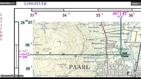 how to calculate coordinates on a map grade 9