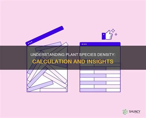 How To Calculate Density Of Trees