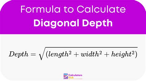 How To Calculate Diagonal Depth Of Couch
