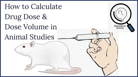 how to calculate drug doses for animals