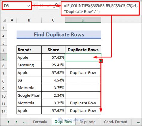how to calculate duplicate values in excel