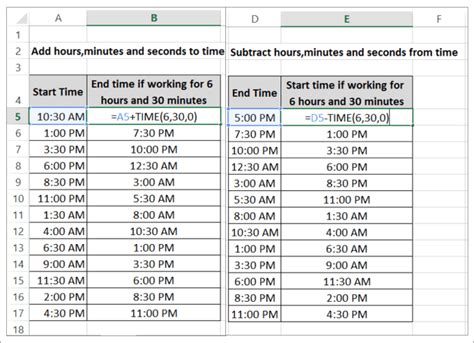 how to calculate elapsed time in seconds in excel