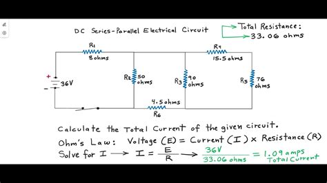 How To Calculate Electrical Current In Parallel