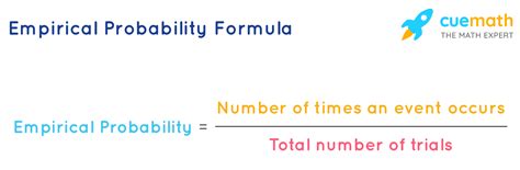 how to calculate empirical probability