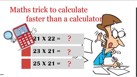 how to calculate faster in maths