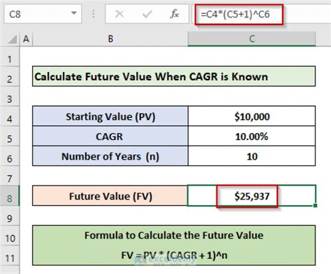 how to calculate final value in excel