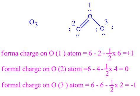 how to calculate formal charge of an atom in a molecule