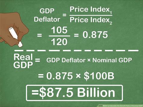 how to calculate inflation with nominal and real gdp