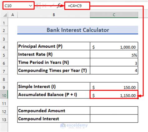 how to calculate interest cost in excel