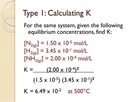 how to calculate k