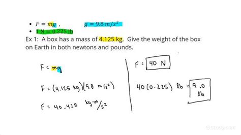 how to calculate mass in natural science