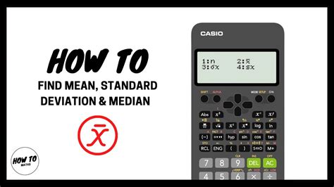 How To Calculate Mean And Standard Deviation In Casio Calculator