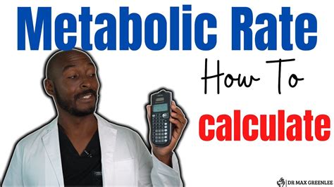 how to calculate metabolism rate