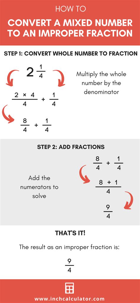 how to calculate mixed numbers on a calculator