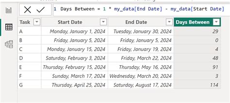 how to calculate months between two dates in power bi