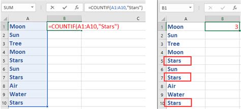 how to calculate no of words in excel
