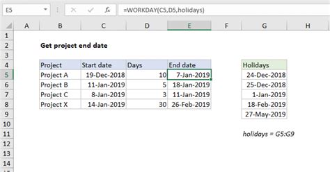 how to calculate number of weeks in excel including start and end date