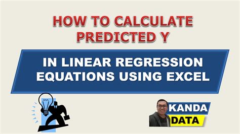 how to calculate predicted value in linear regression in excel