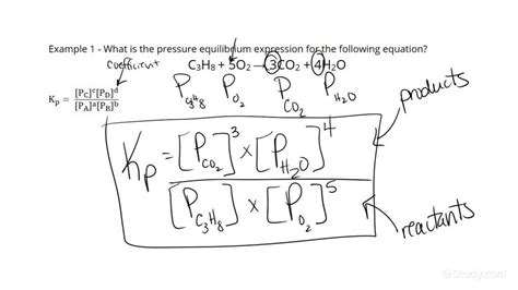 How To Calculate Pressure Equilibrium Constant