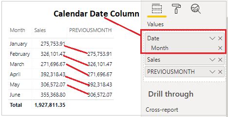 how to calculate previous month in sql