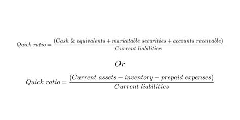 How To Calculate Quick Ratio From Income Statement