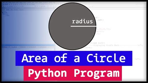 how to calculate radius in python