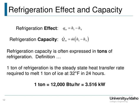How To Calculate Refrigeration Effect
