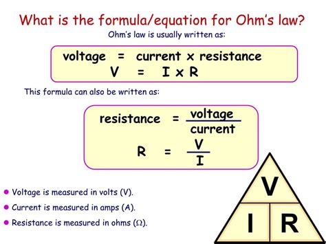 How To Calculate Resistance Using Potential Difference And Current