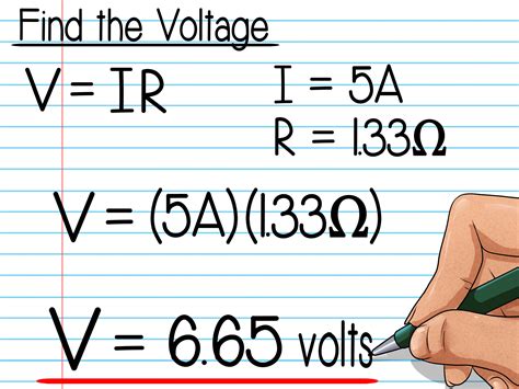 How To Calculate Resistor From Voltage