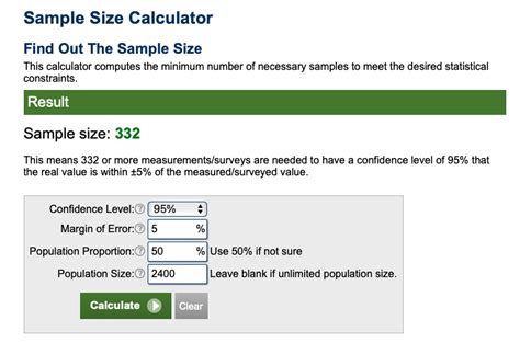 how to calculate sample size for comparative cross sectional study