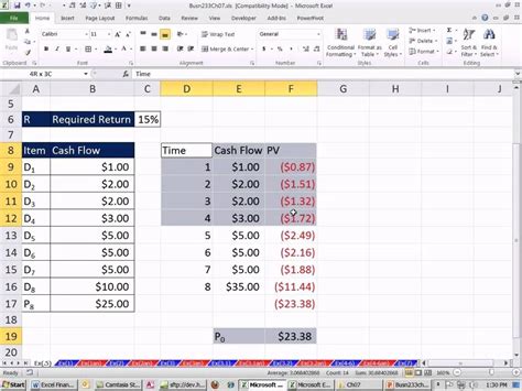 how to calculate share value in excel