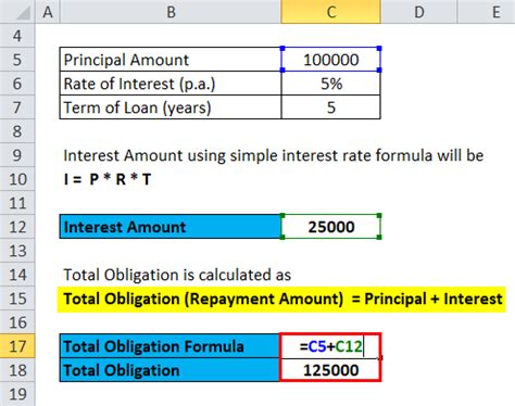 how to calculate simple interest rate with example