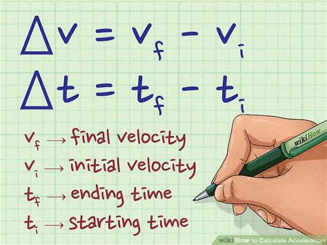 how to calculate speed given acceleration and time