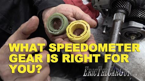 how to calculate speedometer gear needed