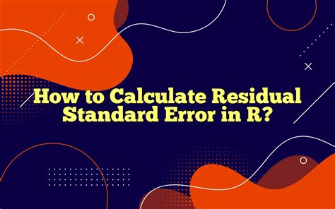 how to calculate standard error in r