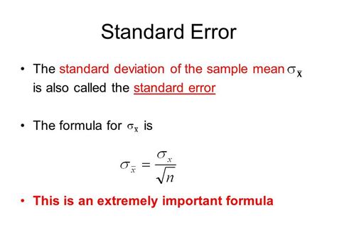 how to calculate standard error of estimate