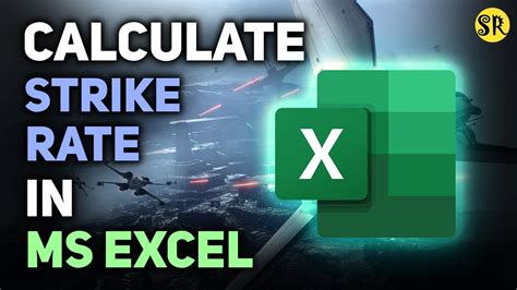 how to calculate strike rate in excel