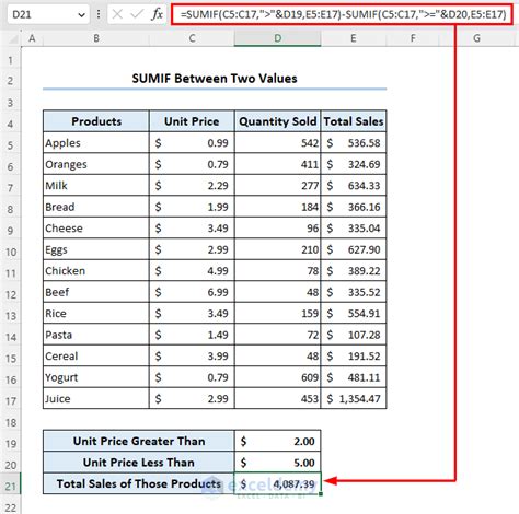 how to calculate sum between two sheets in excel