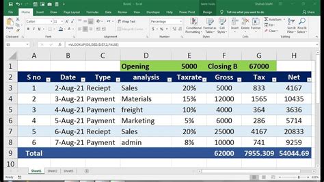 how to calculate tax in excel formula