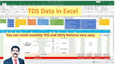 how to calculate tds on salary in excel