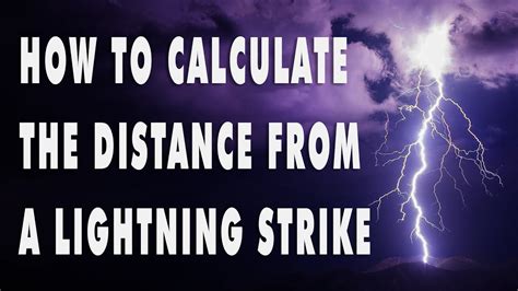 Unveiling Lightning&#039;s Secrets: Discover the Art of Distance Calculation