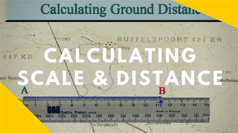 How To Calculate The Scale Of A Map
