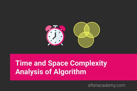 how to calculate time and space complexity of an algorithm
