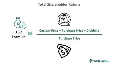 how to calculate total shareholder return in excel