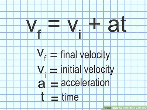 how to calculate velocity in physics without time