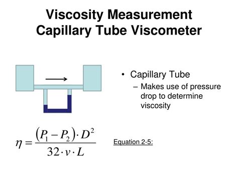 How To Calculate Viscosity From Capillary Viscometer