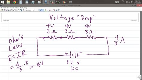 How To Calculate Voltage Drop In Parallel Cables