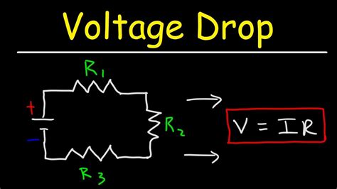 How To Calculate Voltage Drop Through A Resistor