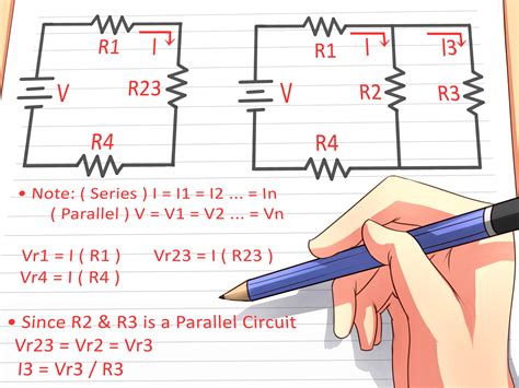 how to calculate voltage in a series circuit